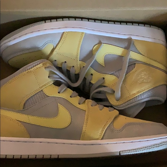 jordan 1 mixed textures yellow